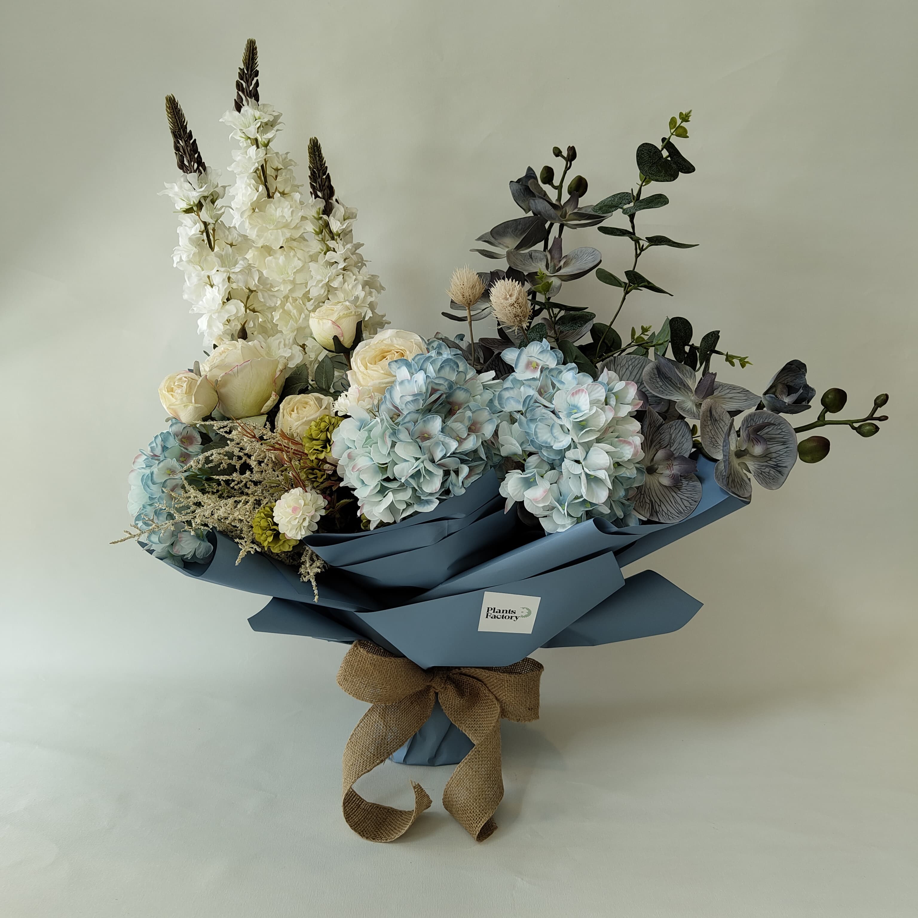 Artificial Blue Bouquet