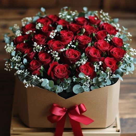 Red Rose Box