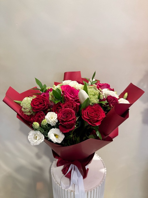 Crimson Charm Bouquet